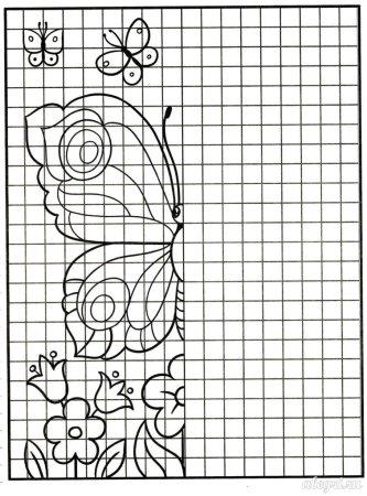 Симметричное рисование по клеткам