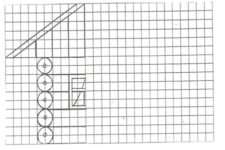 Дорисовать вторую половину рисунка по клеточкам