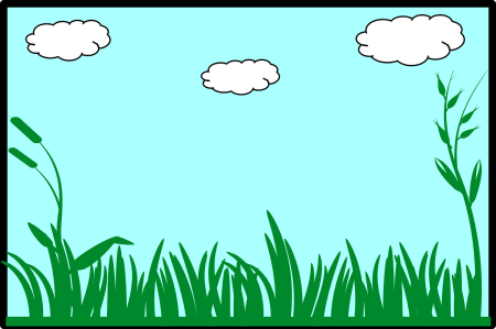 Трава раскраска