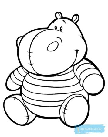 Раскраска. Игрушки