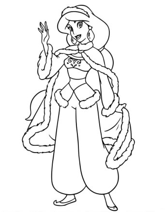 Принцессы Диснея Жасмин раск