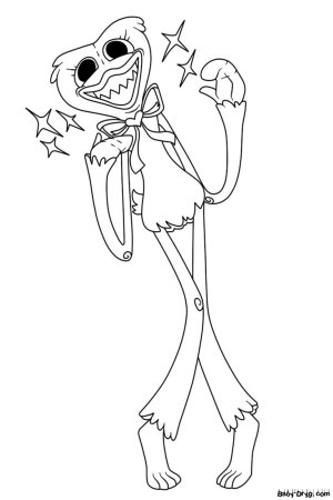 Кисси Мисси раскраска