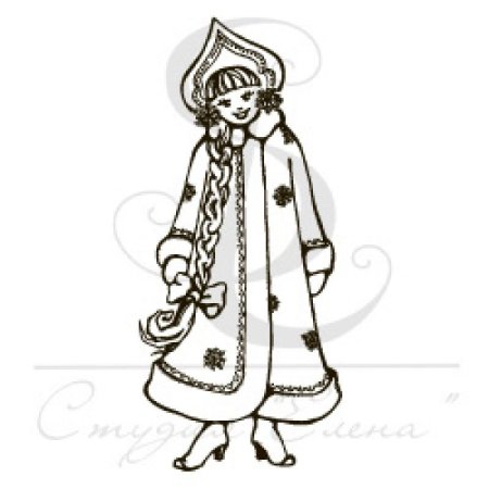 Зимние принцессы раскраска