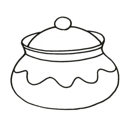 Раскраска чашка с блюдцем