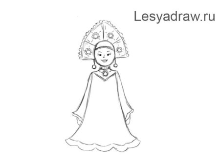 Ришелье кокошника