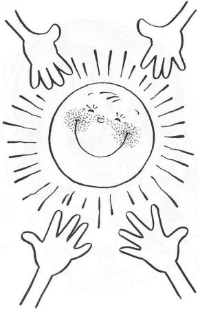 Раскраска. Лето