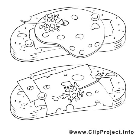 Сэндвич раскраска