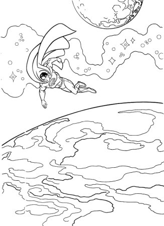 Фантастический мир раскраска