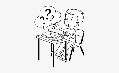 Раскраска школьники за партой