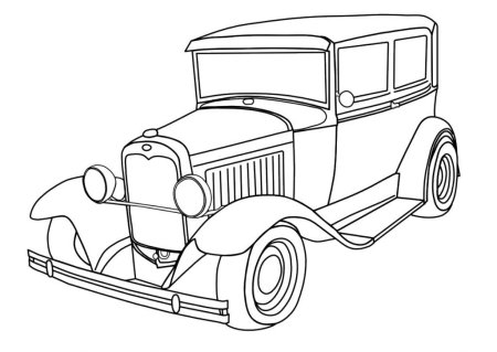 Автомобили (раскраски)