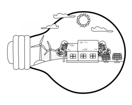 Раскраска электричество