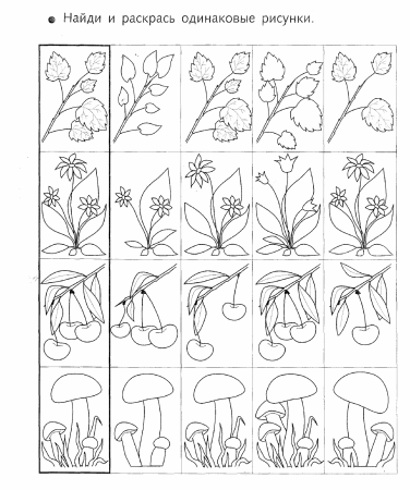 Найди одинаковые
