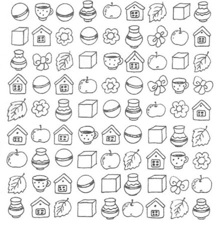 Сложные задания на внимание