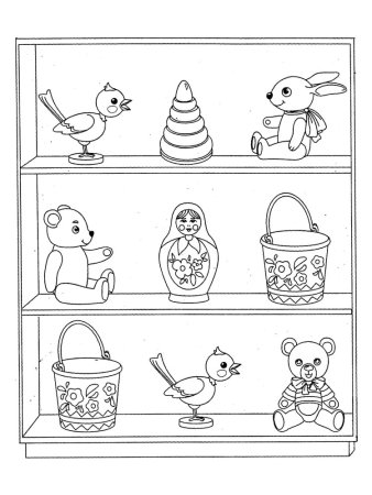 Найди пару задания для дошкольников