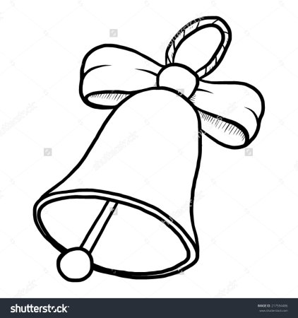 Колокольчик шаблон