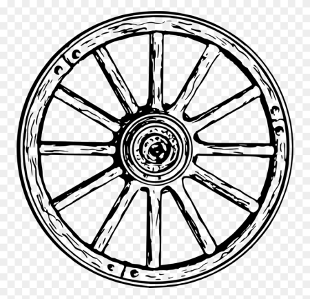 Трафарет колеса машины