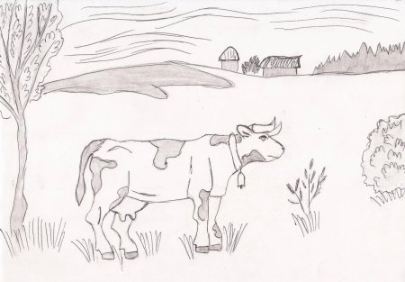 Рисунок к стихотворению