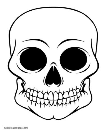 Череп для Хэллоуина