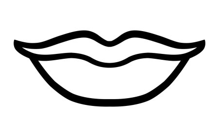 Губы для распечатки