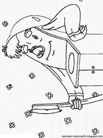 Раскраска Мойдодыр Чуковский