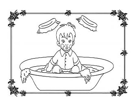 Мойдодыр рисунок для срисовки