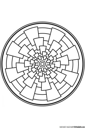 Мандалы для раскрашивания для мальчиков