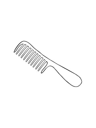 Hairbrush раскраска