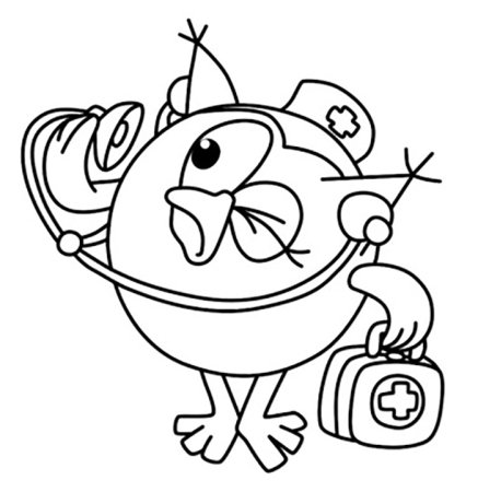 Совунья доктор из смешариков