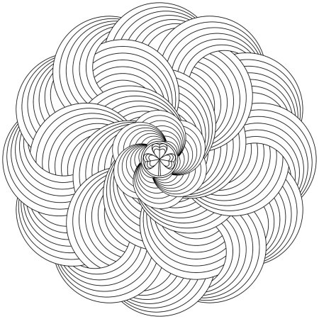 Спиралевидная Мандала