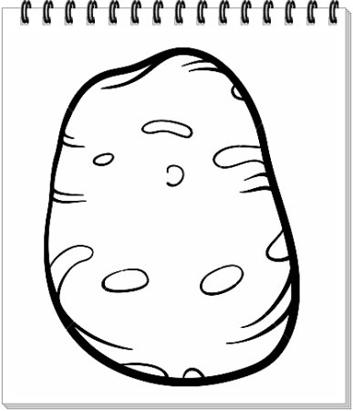 Картофель контур