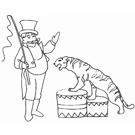 Клоун с шариками раскраска