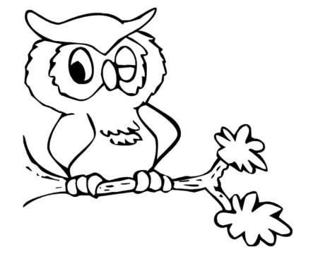 Раскраски анти стрэс Сова