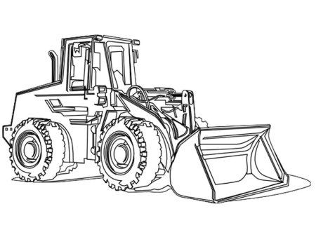 Раскраска строительная техника