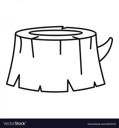 Бревно раскраска для детей