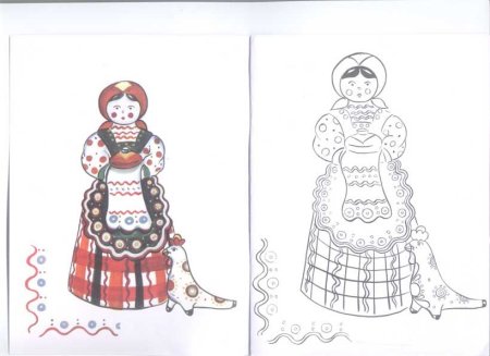 Костюм для раскрашивания