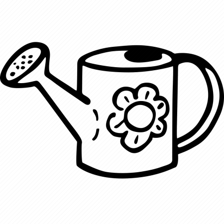 Лейка раскраска