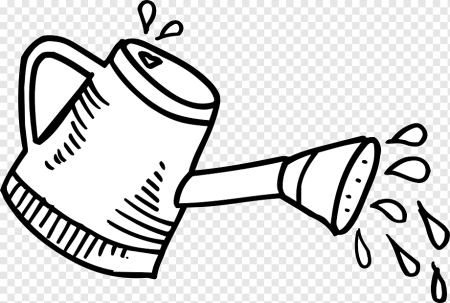 Лейка раскраска для детей