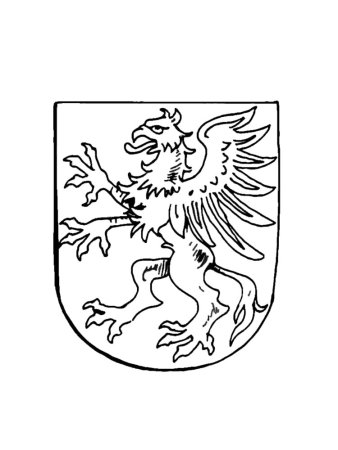 Герб раскраска для детей