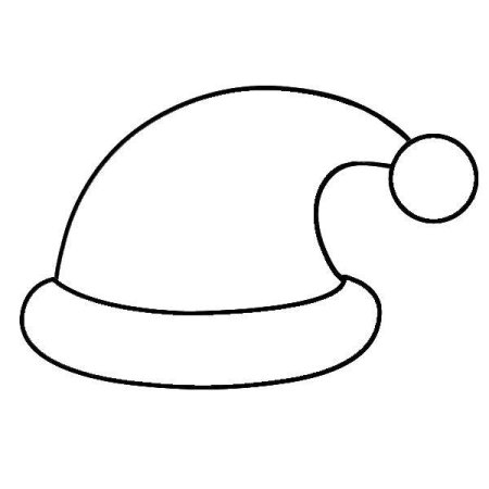 Шапка и шарф раскраска для детей