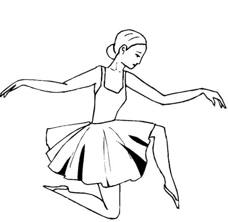 Танцор раскраска для детей