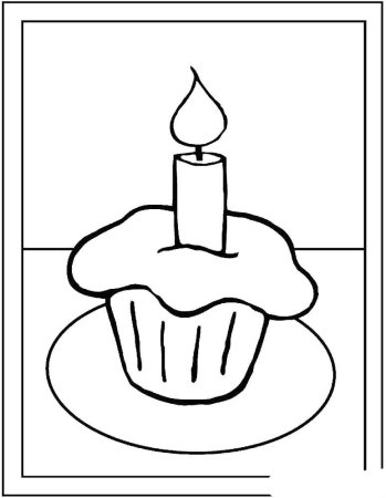 Свеча трафарет