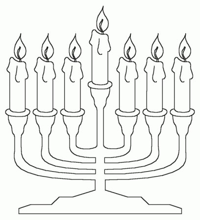 Новогодняя свеча раскраска