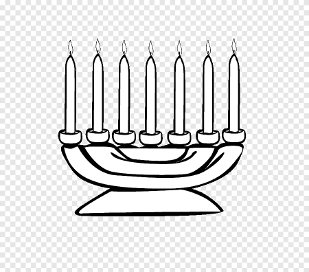 Свеча раскраска для детей