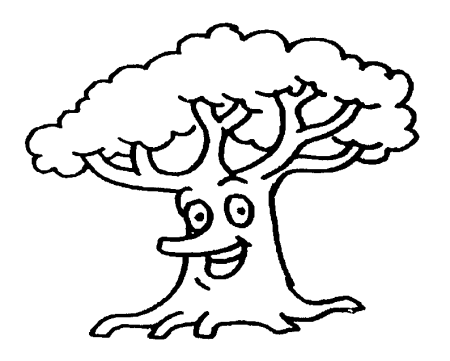 Tree with Apples раскраска