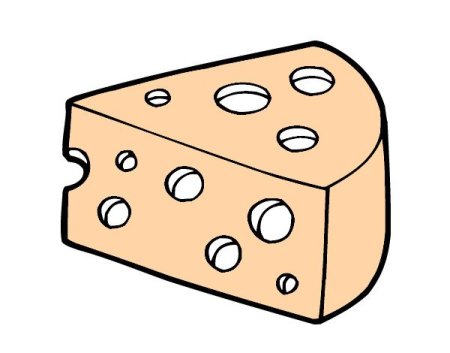 Сыр для раскрашивания