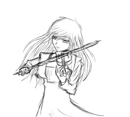 Позы для рисования со скрипкой