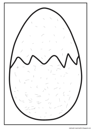 Пасхальные яйца писанки раскраски