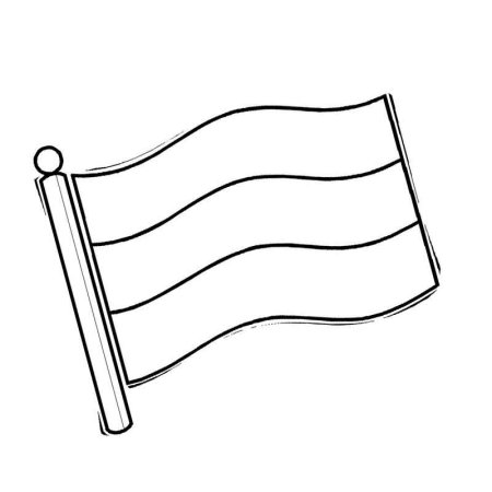 Флаг раскраска