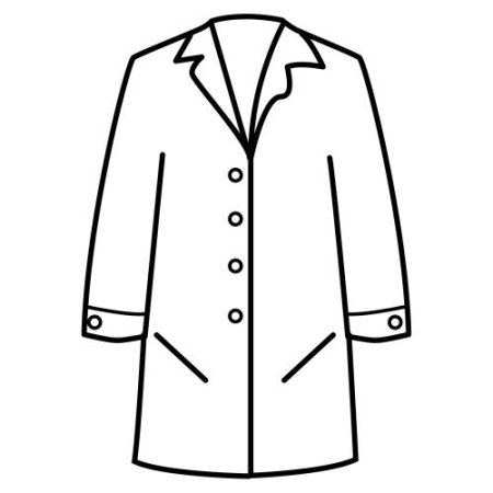 Пальто раскраска