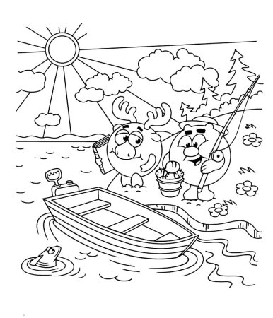 Раскраска закаляйся для детей